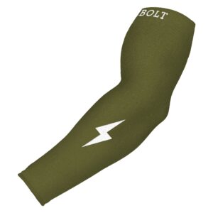 Graduated Compression Premium Arm Sleeve - Olive Green