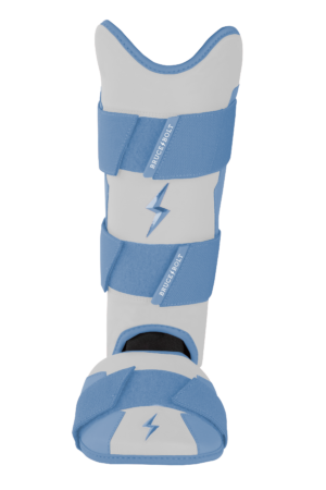 Chrome Series Leg Guard - Baby Blue