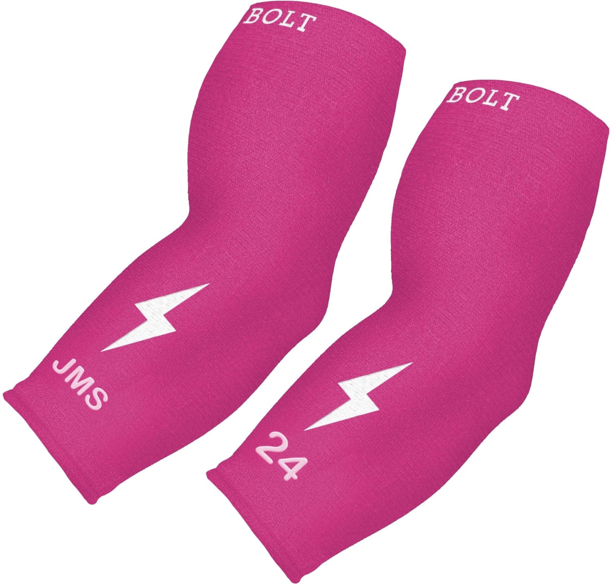 Personalized Graduated Compression Premium 3/4 Arm Sleeve - Pink