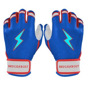James Outman Signature Series Short Cuff Batting Gloves - Blue