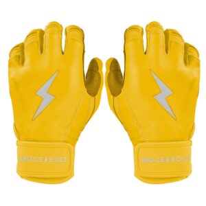 Original Series Short Cuff Batting Gloves - Yellow